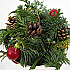 Fresh Christmas Centerpieces Jingle Bells and Holly Centerpiece