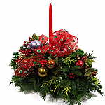 Fresh Christmas Centerpieces Christmas Ornament Centerpiece