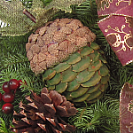 Autumn Forest Bounty Holiday Wreath Green