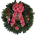 Christmas Wreaths Ginger & Peppermint Wreath