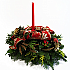 Christmas Berry Red Basket Centerpiece