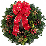 Christmas Wreaths Red & Gold Splendor Wreath