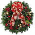 Christmas Wreaths Berries & Bells Wreath