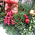 Berries & Bells Christmas Wreaths Close-up