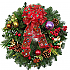 Christmas Wreaths Berries and Bells Wreath