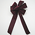 R2-Trad Burgundy Velvet Traditional Bow