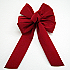 R3-Trad Berry Red Velvet Traditional Bow