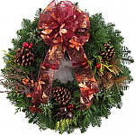 Christmas Wreaths Gilded Forest Wreath