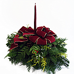 Fresh Christmas Centerpieces Red Velvet Centerpiece