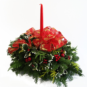 Centerpieces - Jingle Bells & Holly