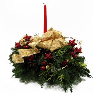 Christmas Party Holiday Centerpiece