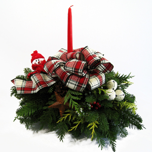 Country Christmas Christmas Centerpiece