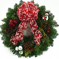 Candied Gingerbread Holiday Wreaths