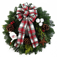 Fresh Country Christmas Wreaths