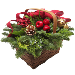 Northwoods Basket Centerpiece