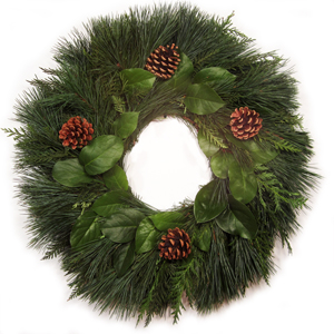 Peaceful Pine Fresh Wreath