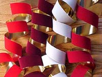 Outdoor Velvet Ribbon Gold Back #09