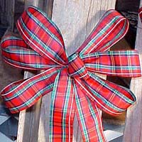 #9 Plaid Bow