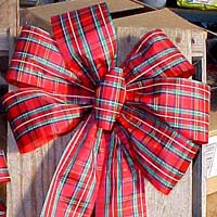 #40 Plaid Bow